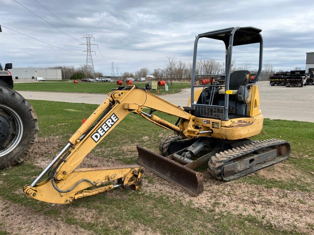 Deere 35ZTS Mini Excavator