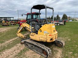 Deere 35ZTS Mini Excavator