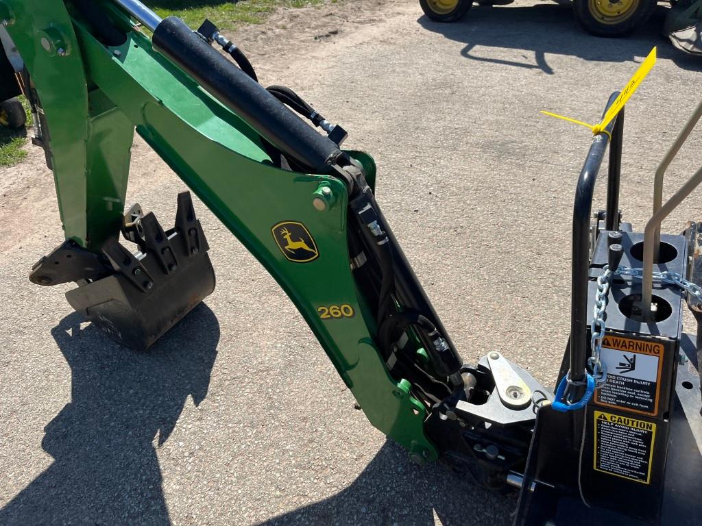 John Deere 260 Backhoe