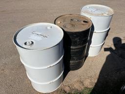 (3) 30 gallon Barrels