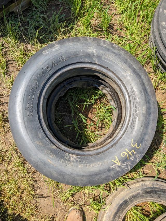 (2) UNUSED Goodyear 7.5L-15 Tires