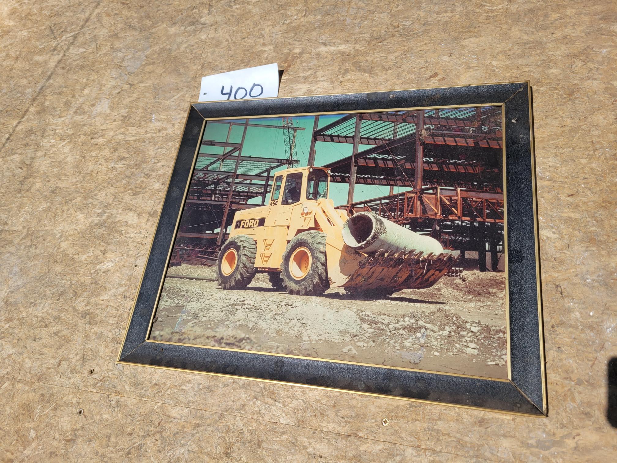 Ford Loader Framed Print