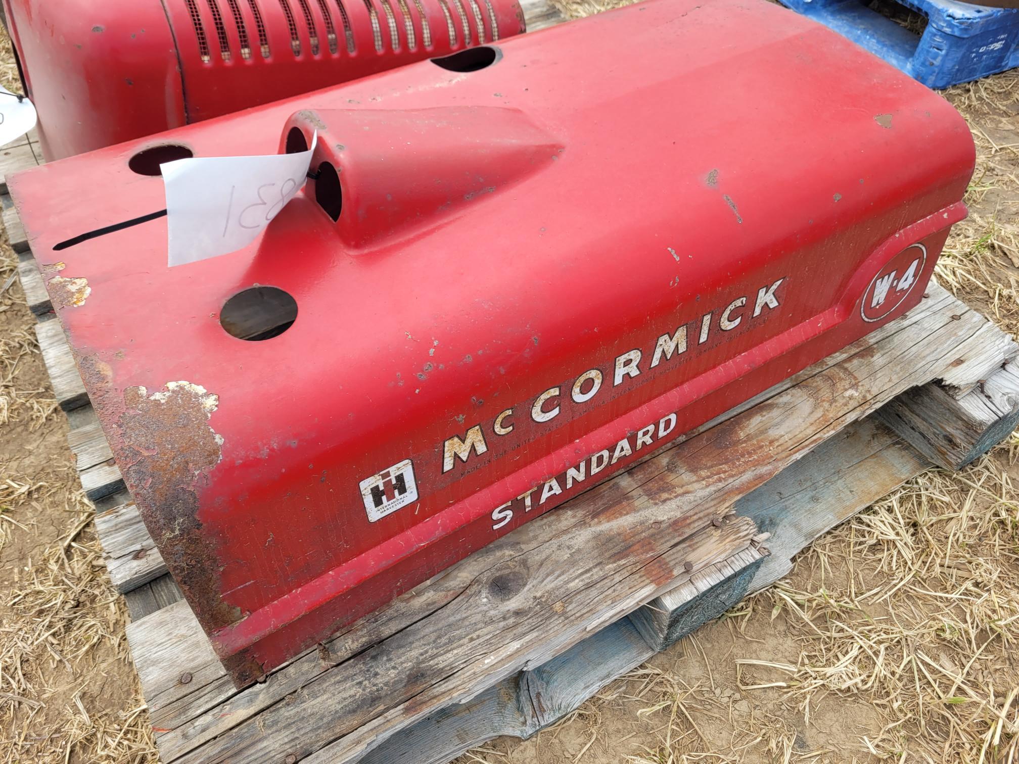 McCormick W-4 Tractor Hood