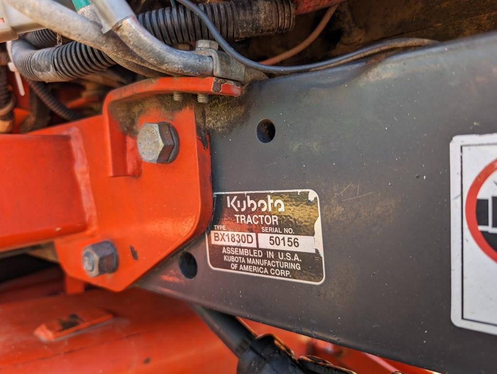 Kubota BX1830 Compact Tractor