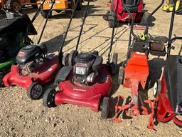 Ariens Tiller, Yard Machines Push Mowers