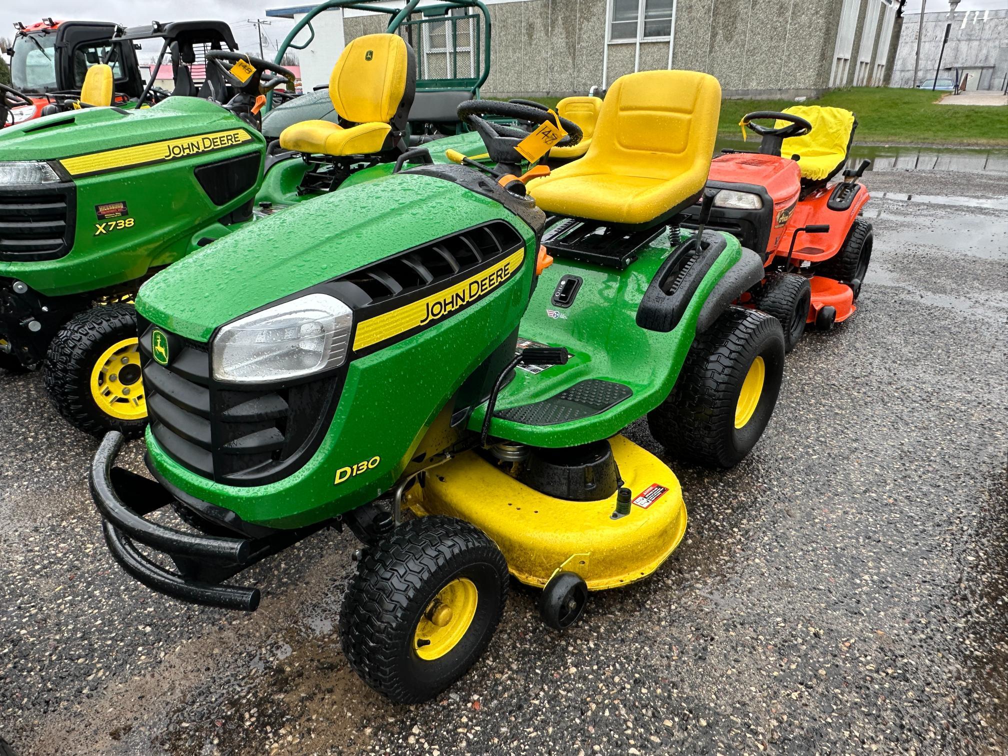 John Deere D130 Lawn Mower