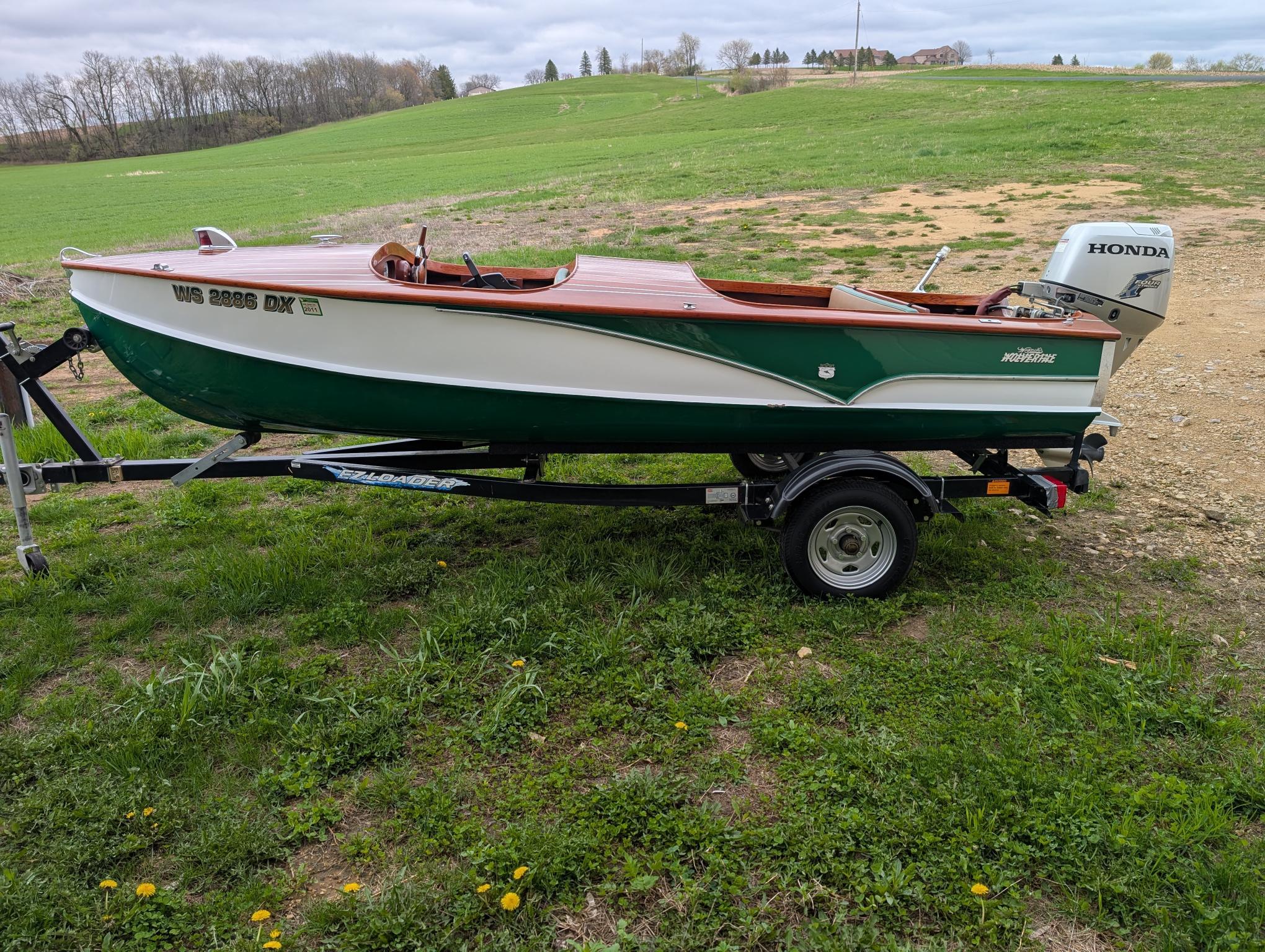1956 Wagemaker Wolverine Boat