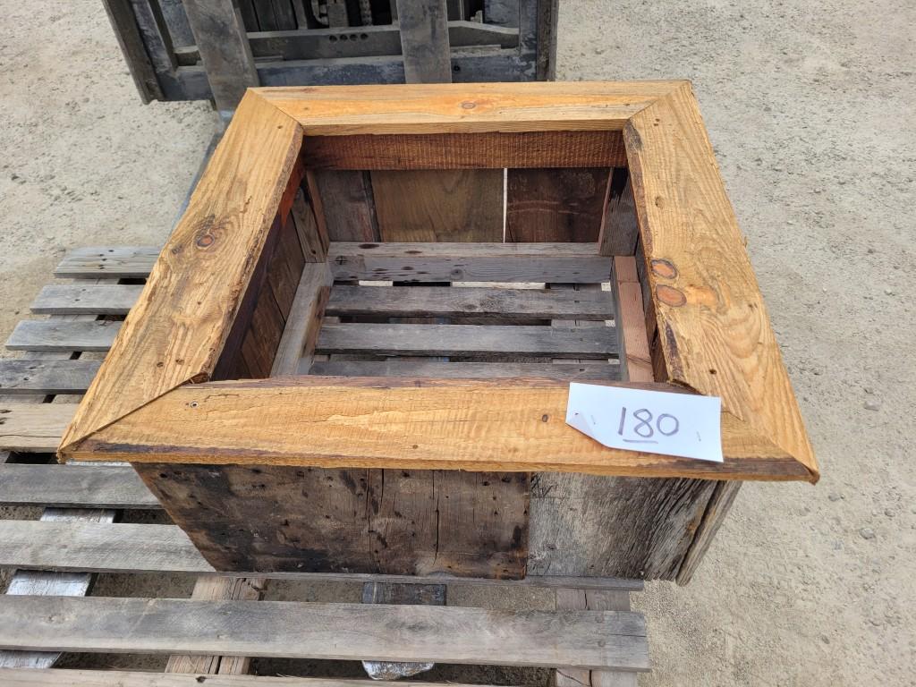 Wooden Homemade Planter Box