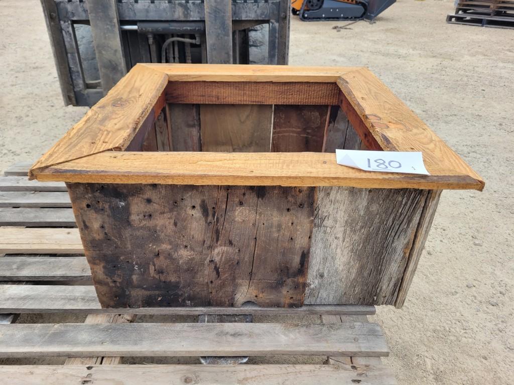 Wooden Homemade Planter Box