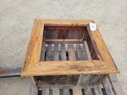 Wooden Homemade Planter Box