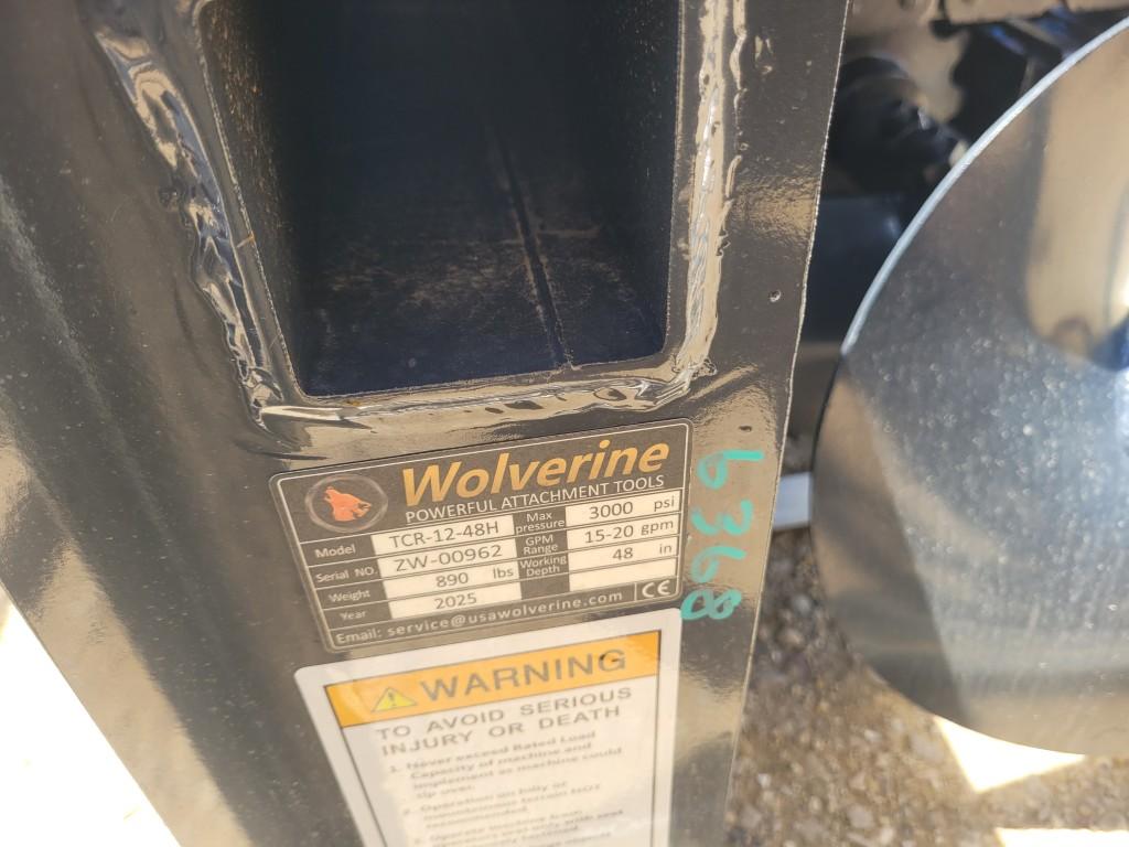 2025 Wolverine Skid Steer Trencher