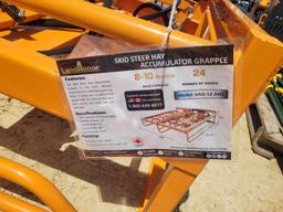 2024 Wolverine Skid Steer Hay Accumulator Grapple
