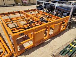 2024 Wolverine Skid Steer Hay Accumulator Grapple