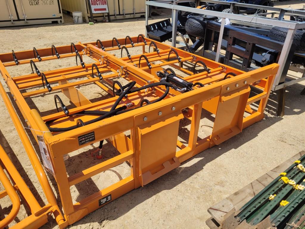 2024 Wolverine Skid Steer Hay Accumulator Grapple