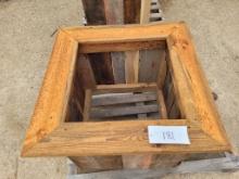 Wooden Homemade Planter Box