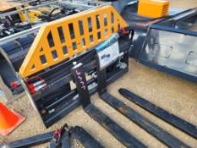 2025 Wolverine Skid Steer Hydraulic Pallet Forks