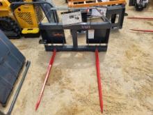 LandHonor Skid Steer Bale Spear