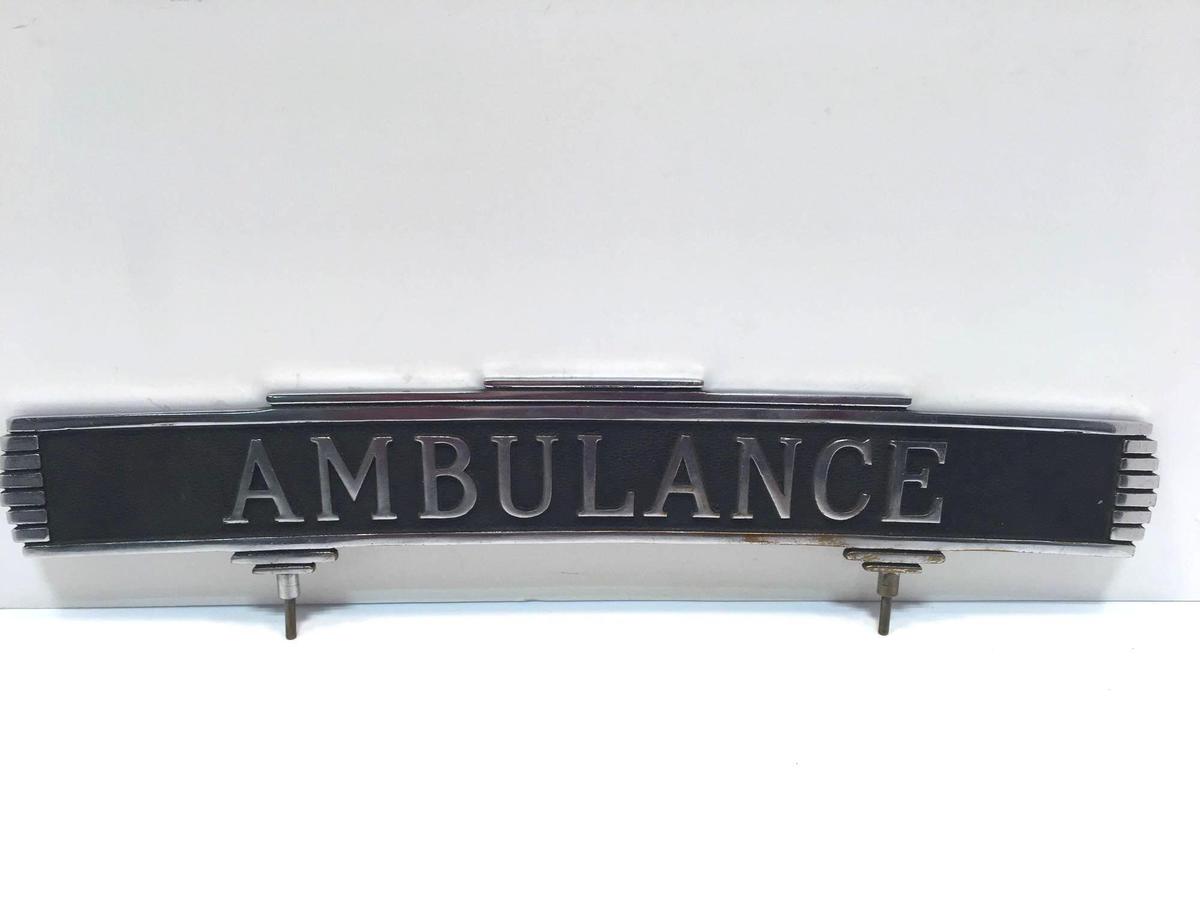 Chrome AMBULANCE Piece