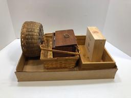 Baskets, Recipe box, recipes, boxes