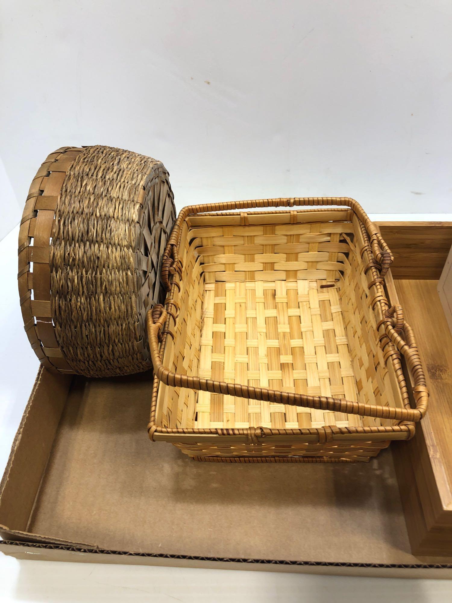Baskets, Recipe box, recipes, boxes