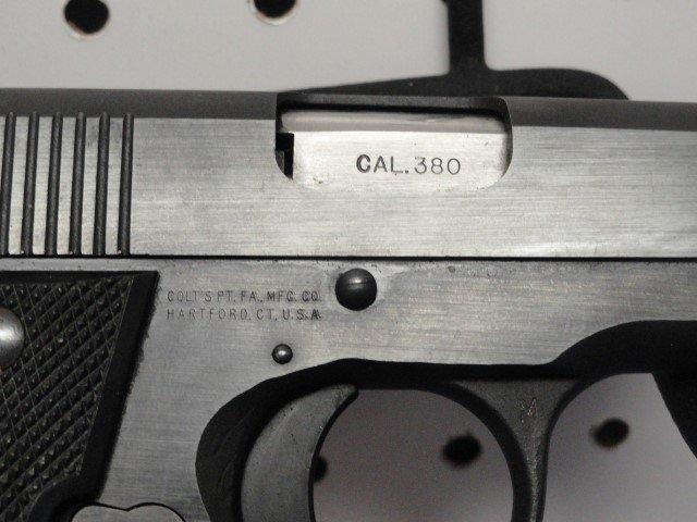 COLT MK IV SERIES 80 MUSTANG 380 AUTO SN MUO2170 1 3/4 INCH BARREL WITH SOF