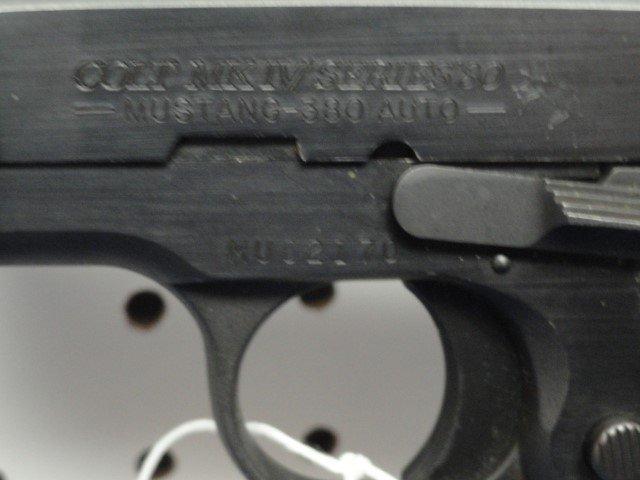 COLT MK IV SERIES 80 MUSTANG 380 AUTO SN MUO2170 1 3/4 INCH BARREL WITH SOF