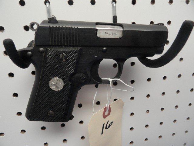 COLT MK IV SERIES 80 MUSTANG 380 AUTO SN MUO2170 1 3/4 INCH BARREL WITH SOF