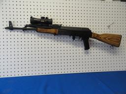 ROMANIAN GP WASR 10/63 AK 47 CAL 7.62 X 39 MM 1975 FX 0700 W/ M1 B RAMP AND