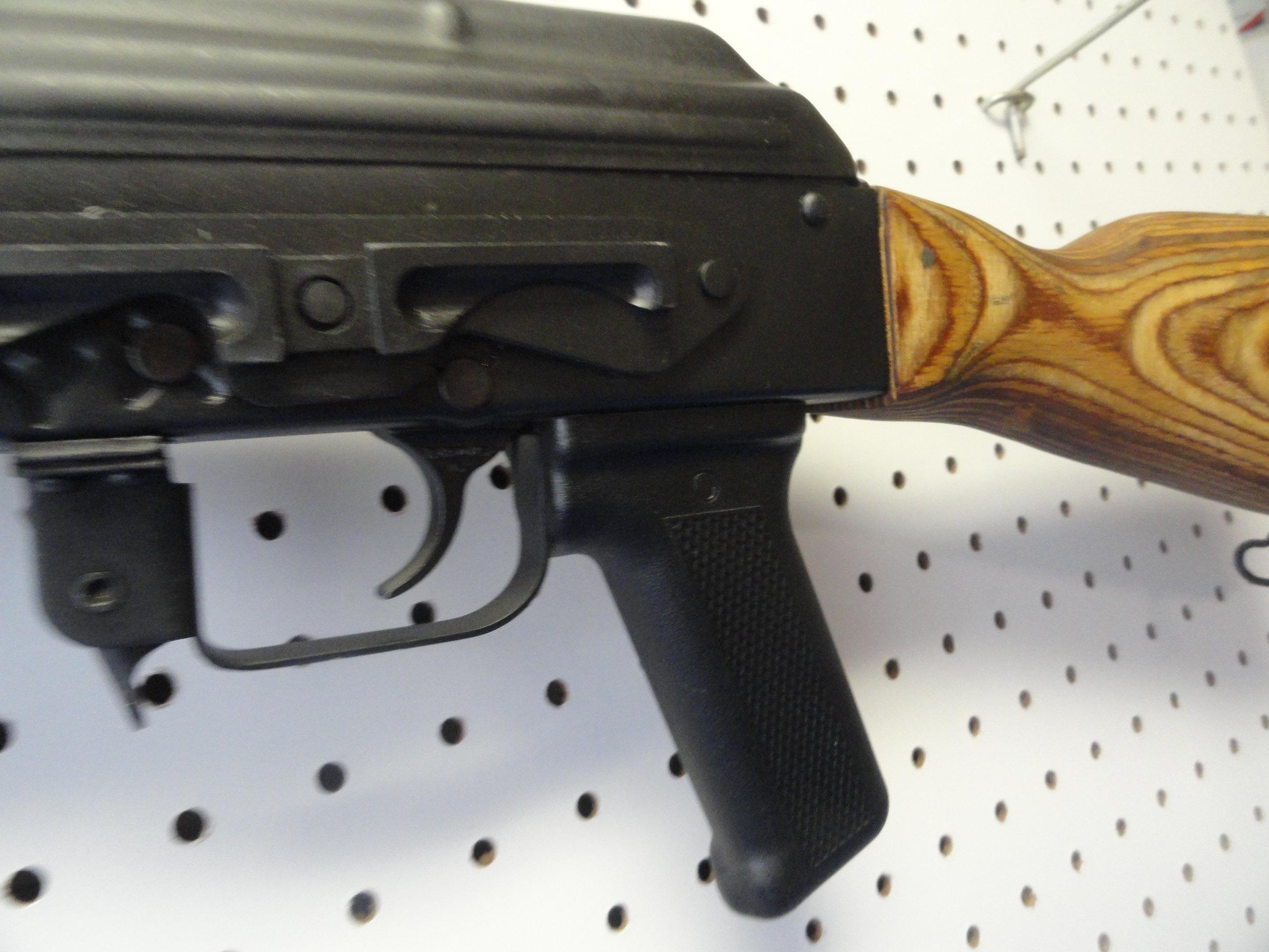ROMANIAN GP WASR 10/63 AK 47 CAL 7.62 X 39 MM 1975 FX 0700 W/ M1 B RAMP AND