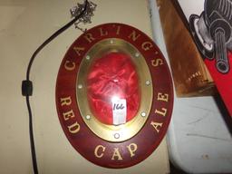 CARLINGS RED CAP ALE ADVERTISING 14  X 10