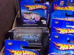 BOX OF NEW HOT WHEELS