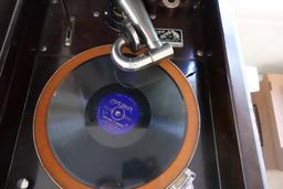 VICTOR VICTROLA TALKING MACHINE VV215 75187 CABINET