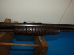 WINCHESTER MODEL 62 22 SHORT LONG OR LONG RIFLE SN 84780A HAS BEEN TAPPED F