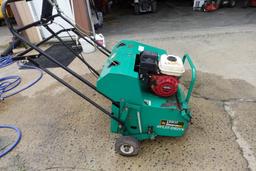 LESCO COMMERCIAL PLUS SPLIT DRIVE AERATOR MOD SD2600 SN 072026 4042 HONDA G