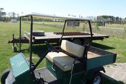 #3006 EZ GO GOLF CART 4 STROKE GAS 42" X 40" STEEL BED 2 SEATER NEEDS NEW S