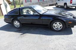 #4101 1985 NISSAN 300 ZX 85658 MILES AUTO TRANS V6 3000 ENG T TOP POWER PKG