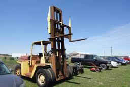 #1401 CLARK FORKLIFT MOD CHY 160 VIN CHY160BD77870 DETROIT DIESEL 4 SP APPR