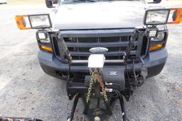 #2201 2007 F350 XL DUALLY DUMP BODY 12' 87000 MILES NEW TRANS 6.0 POWER STR