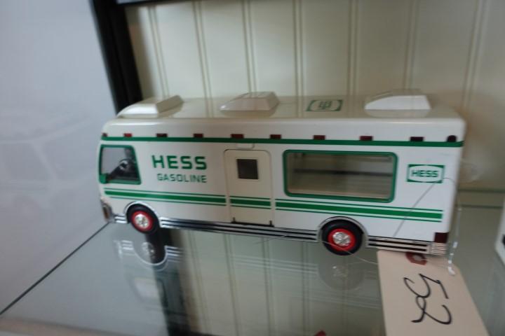 COLLECTION OF HESS TRUCKS AND ARMORED CARS ETC