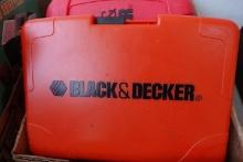 BOX LOT BLACK AND DECKER DRILL BITS DRIVERS