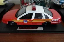 NY FIREMAN DEPT CHEVY CAPRICE AND CABLE CAR