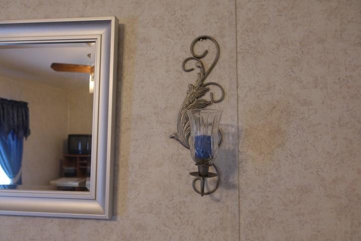 MIRROR AND SCONCES