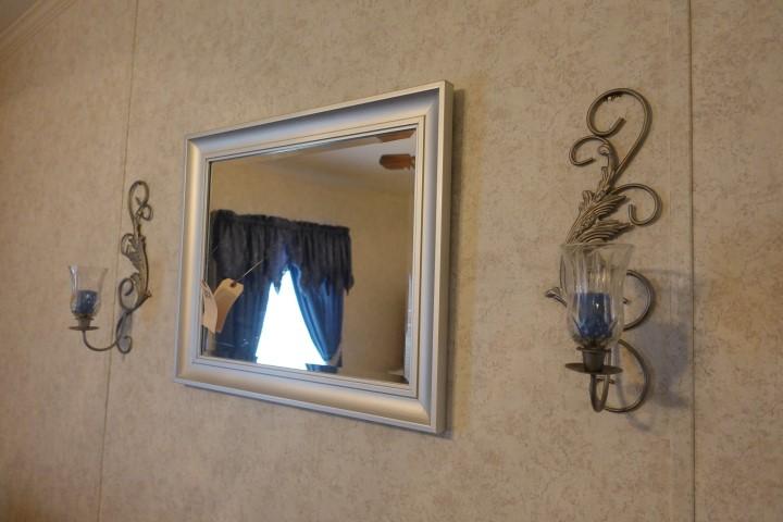 MIRROR AND SCONCES