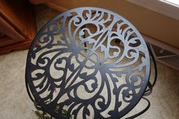 WROUGHT IRON PLANT STAND