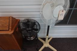 FLOOR LOT PEDESTAL FAN TABLE TOP FAN WOODEN TRASH CAN