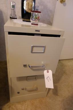 METAL SMALL FILING CABINET WITH DECORATIVES