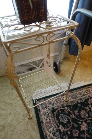 WROUGHT IRON PLANT STAND