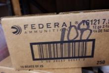 FEDERAL 12 GA 2 3/4 INCH 1 OUNCE 7 1/2 250 ROUNDS