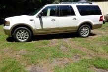 2013 FORD EXPEDITION KING RANCH 87316 MILES 4X4 PWR PKG 5.4 TRITON ENG AC C