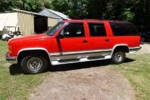 1995 GMC SUBURBAN 2500 SLE 2 WD 5.7 L GAS ENG 223551 MILES PWR PKG CRUISE 8